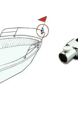 Supporto asta bandiera per il montaggio su pulpiti o corrimano Acquista Ora