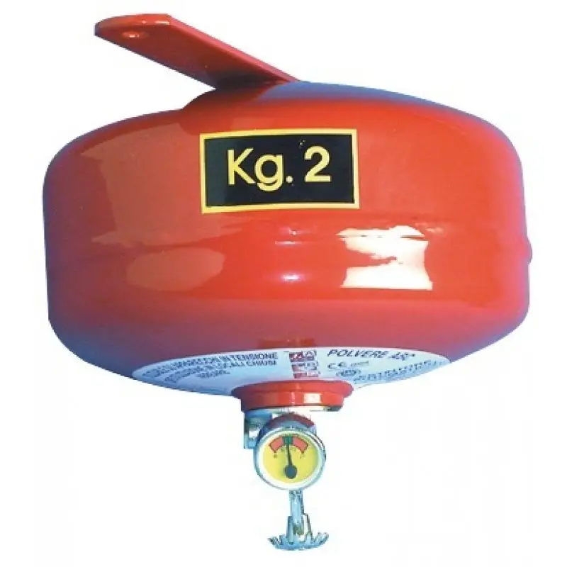 Di Tendenza Estintore automatico a pioggia di polvere 2 kg