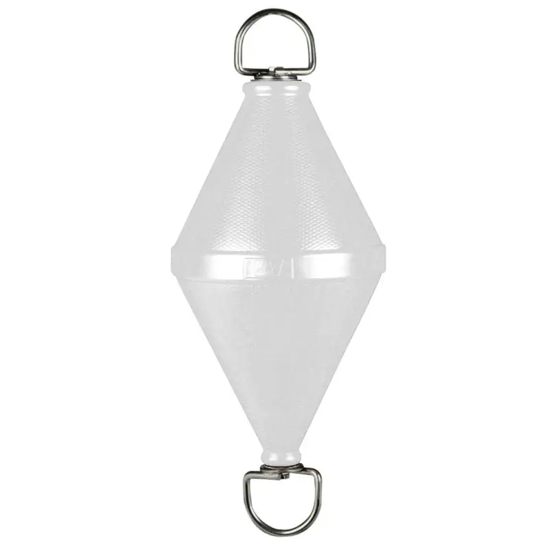 Gavitello in polietilene soffiato con tirante passante, BIANCO Professionale