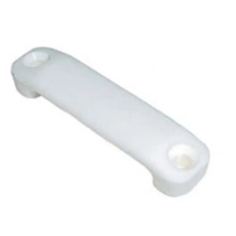 Ponticello passacinghie in nylon bianco, passaggio 30 mm Solo Oggi