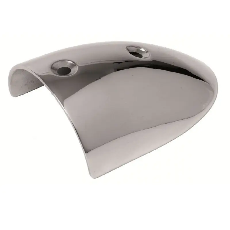 Terminale in acciaio inox 56 mm Economico