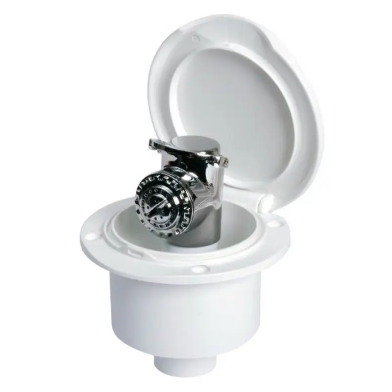 Promo Stagionale Box doccia CLASSIC EVO con doccia a pulsante Mizar - Sportello BIANCO