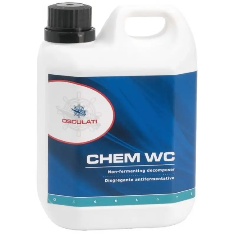 Chem WC - Disgregante antifermentativo per WC chimici e serbatoi acque nere Subito Disponibile