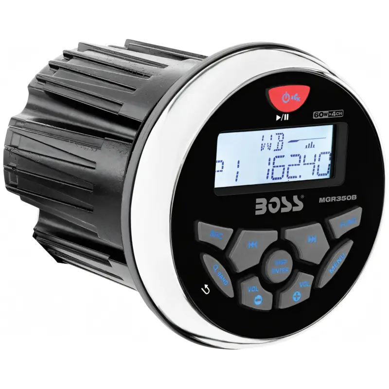 Nuovo Arrivo Stereo da Cruscotto Boss Marine MGR 350B Bluetooth per Barca