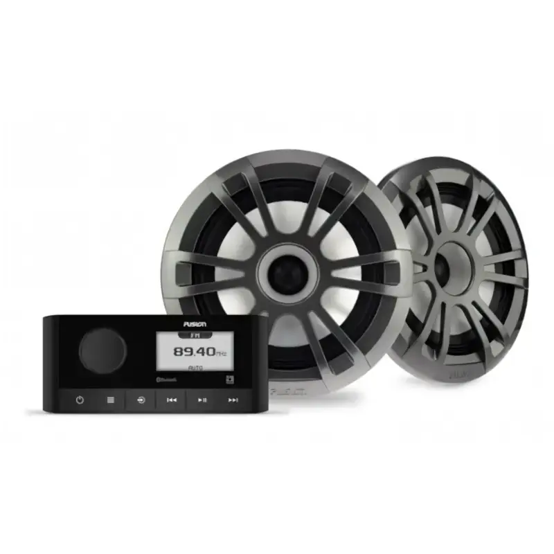 Kit Stereo Fusion MS-RA60 + Altoparlanti EL Sport 6.5" per Barca Ultime Pezzi