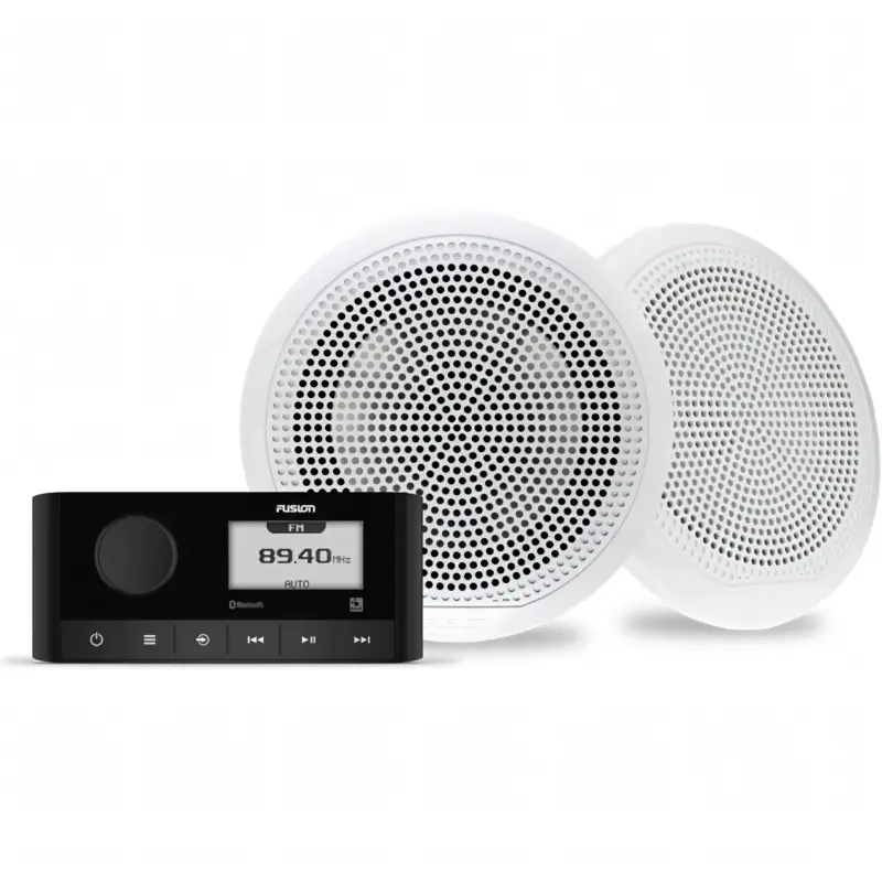 Stereo Fusion MS-RA60 con Altoparlanti EL Classic 6.5" per Barca Economico