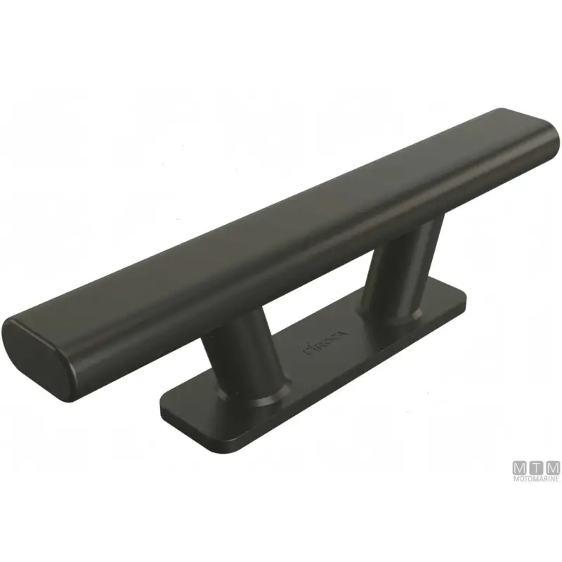 Di Tendenza Bitta Roca Viking Nera in Acciaio Inox 316