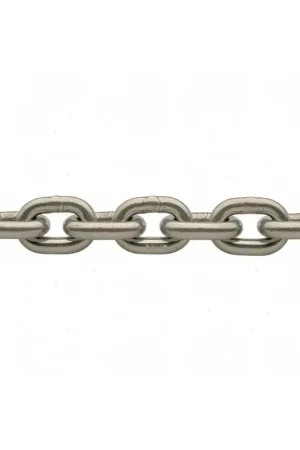 Catena Calibrata Salpa Ancora ISO Ø 12 mm in Acciaio Inox 316 G40 Di Tendenza