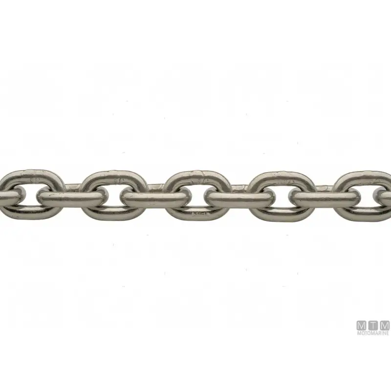 Promozione Catena Calibrata Salpa Ancora DIN766 Ø 13 mm in Acciaio Inox 316 G40