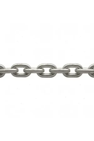 Catena Calibrata Salpa Ancora ISO Ø 10 mm Passo 30 in Acciaio Zincato G43 Offerta Del Giorno