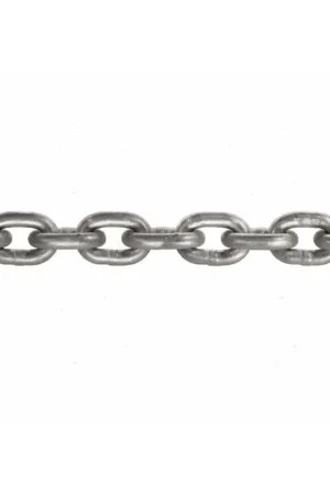 Catena Calibrata Salpa Ancora DIN766 Ø 8 mm in Acciaio Zincato G70 Super Prezzo