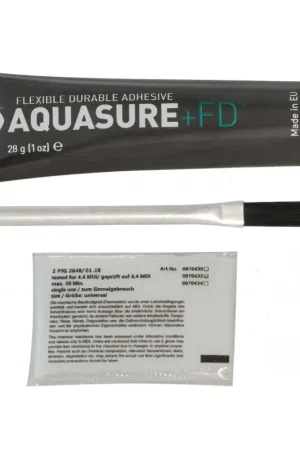 Gear Aid Aquasure+FD 28 g – Adesivo Sigillante Poliuretanico per Riparazioni Impermeabili Professionale
