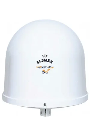 Antenna Glomex Webboat ePlus 25SE Wi-Fi/5G con Sim Extender Scelto Dai Clienti