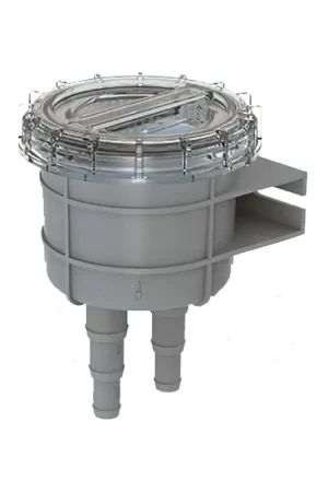 Saldi Filtro Acqua di Mare SeaStrainer – Filtro Raffreddamento Motore con Coperchio Trasparente