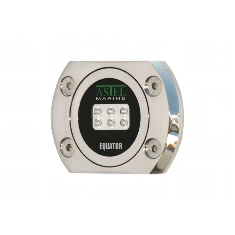 Faro Subacqueo LED Equator Astel Marine in Acciaio Inox Nuova Collezione
