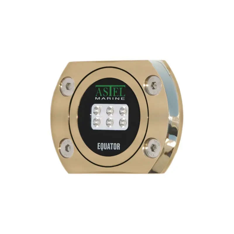 Faro Subacqueo LED Astel Marine Equator Bronzo Compra Adesso