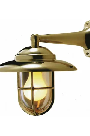 Economico Lampada Cage Dish Foresti e Suardi in Ottone