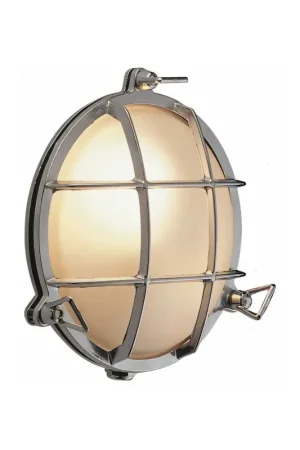 Lampada Tartaruga Rotonda Foresti e Suardi in Ottone Cromato Nuova Collezione
