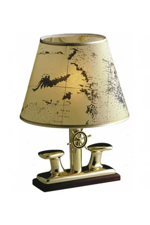 Lampada da Tavolo con Bitta in Ottone Foresti e Suardi Occasione