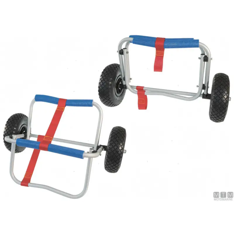 Offerta Limitata Carrello Porta Canoe Motomarine con Cinghie di Serraggio