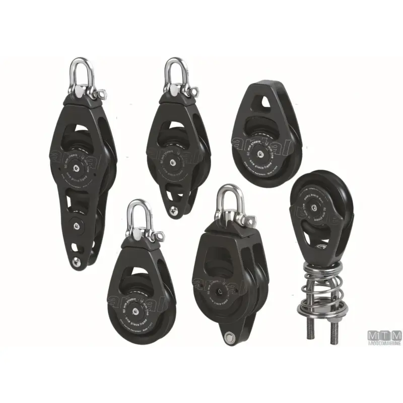 Bozzelli Antal Puleggia 60 mm in Alluminio Direttamente Dal Produttore