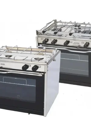 Cucina a Gas con Forno Techimpex in Acciaio Inox 18/8 Consegna Rapida