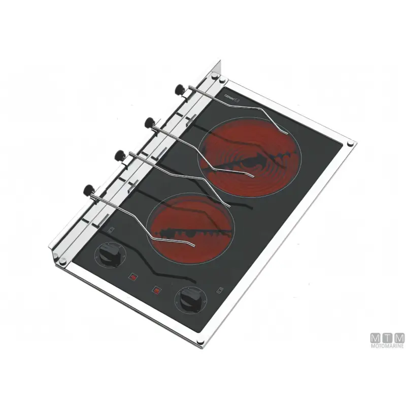 Pagamento Sicuro Piano Cottura Techimpex Crystal a Piastre Radianti