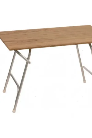 Spedizione Espresso Tavolo Pieghevole Forma in Teak e Alluminio