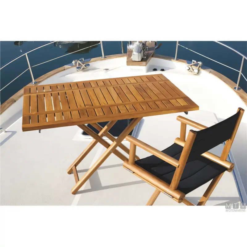 Tavolo Marine Business in Teak con Ali Pieghevoli Occasione Imperdibile