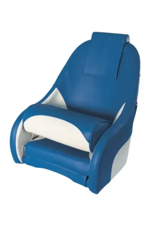 Poltroncina Ocean 51 Flip-Up Bianco/Blu Di Tendenza