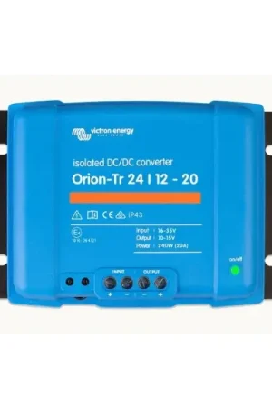 CONVERTITORE DI TENSIONE VICTRON 24/12V 20A Spedizione Espresso