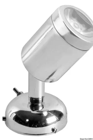 Applique snodata inox 1x3W HD Acquista Ora
