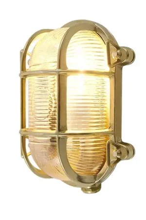 Applique tartaruga ovale ottone lucido mm.235 Offerta Speciale