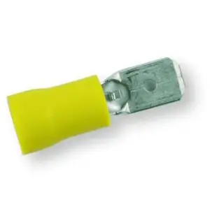 Esclusivo Faston terminale maschio mm.6,3 mmq.4/6 blister pz.6 (14.186.20)