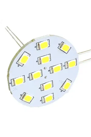 Di Tendenza Lampadina led G4 12smd luce naturale mm.30 Side/Back