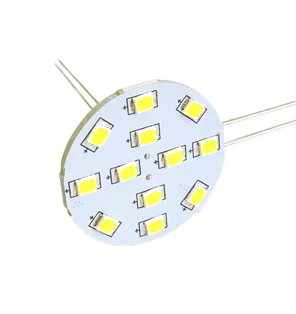 Di Tendenza Lampadina led G4 12smd luce naturale mm.30 Side/Back