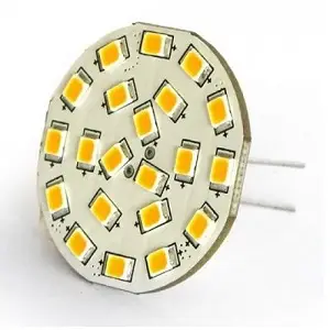 Economico Lampadina LED G4 SIDE 21smd LED luce fredda 8/35V mm.35