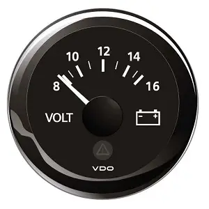 ViewLine Voltmetro nero 8-16v Offerta Speciale