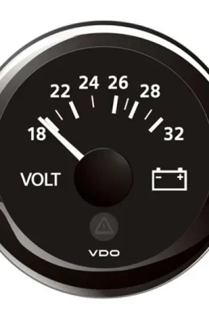 Sconto ViewLine Voltometro nero 18-32v