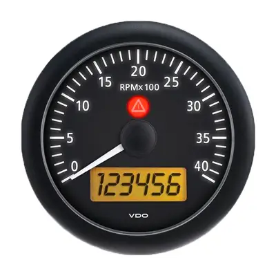 ViewLine contagiri con contaore 0-4000giri NERO Occasione