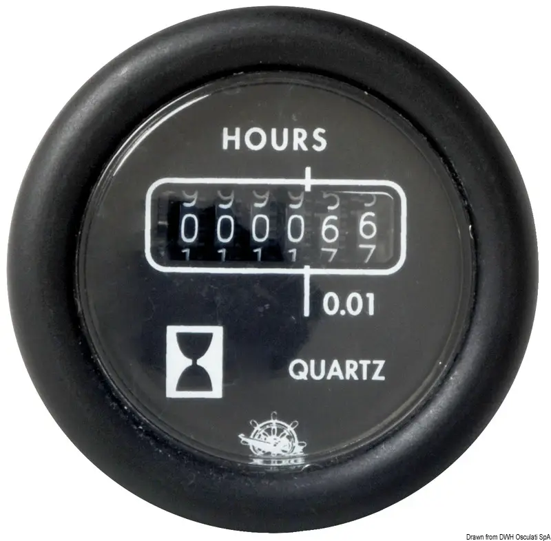 Offerta Contaore Guardian 24V nero (27.434.02)
