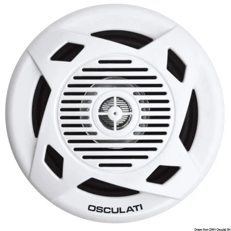 Coppia altoparlanti osculati 30w bianchi Promozione