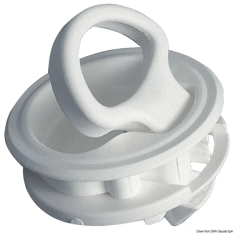 Offerta Alzapagliolo in nylon bianco mm.60 (38.147.00)