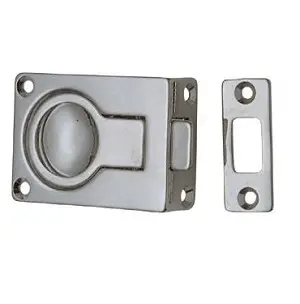 Alzapagliolo ottone cromato chiusura a molla mm.57x40 Occasione Imperdibile