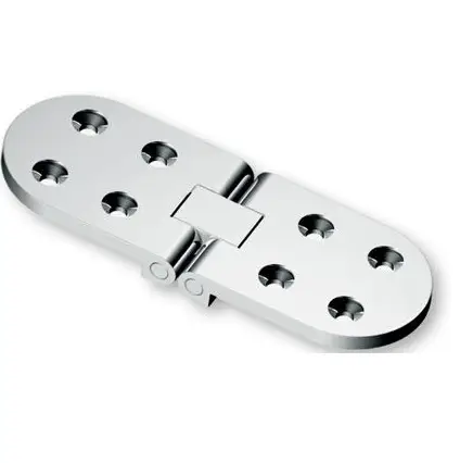 Cerniera a fino acciaio inox mm.100x36 fori a vista Più Venduto