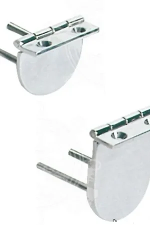 Cerniera inox microfusa mm.72x65 (38.863.25) Nuova Collezione