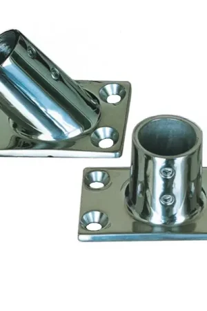 Ultime Pezzi Basette rettangolari inox microfuso 60°-90°