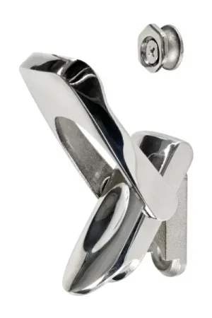 Chiusura a Leva in Acciaio Inox mm.100X32 (38.213.01) Ultima Occasione