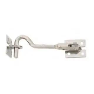 Affare Gancio fermaporta inox doppio snodo mm.200