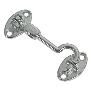 Gancio snodo ottone cromato mm.100 Prezzo Basso